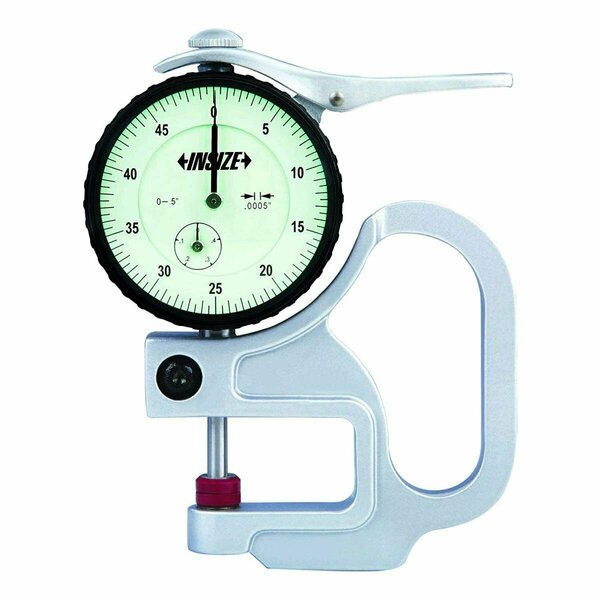 Beautyblade 0-0.5 in. Large Dial Thickness Gage with 0.0005 in. Graduation BE3713067